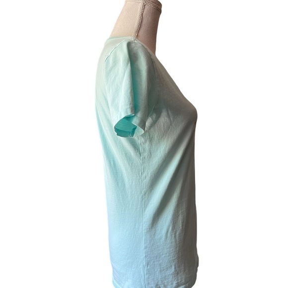 LIFE IS GOOD WOMENS NECK MINT GREEN SHORT SLEEVE CRUSHER TEE SIZE SMALL - Picture 4 of 10